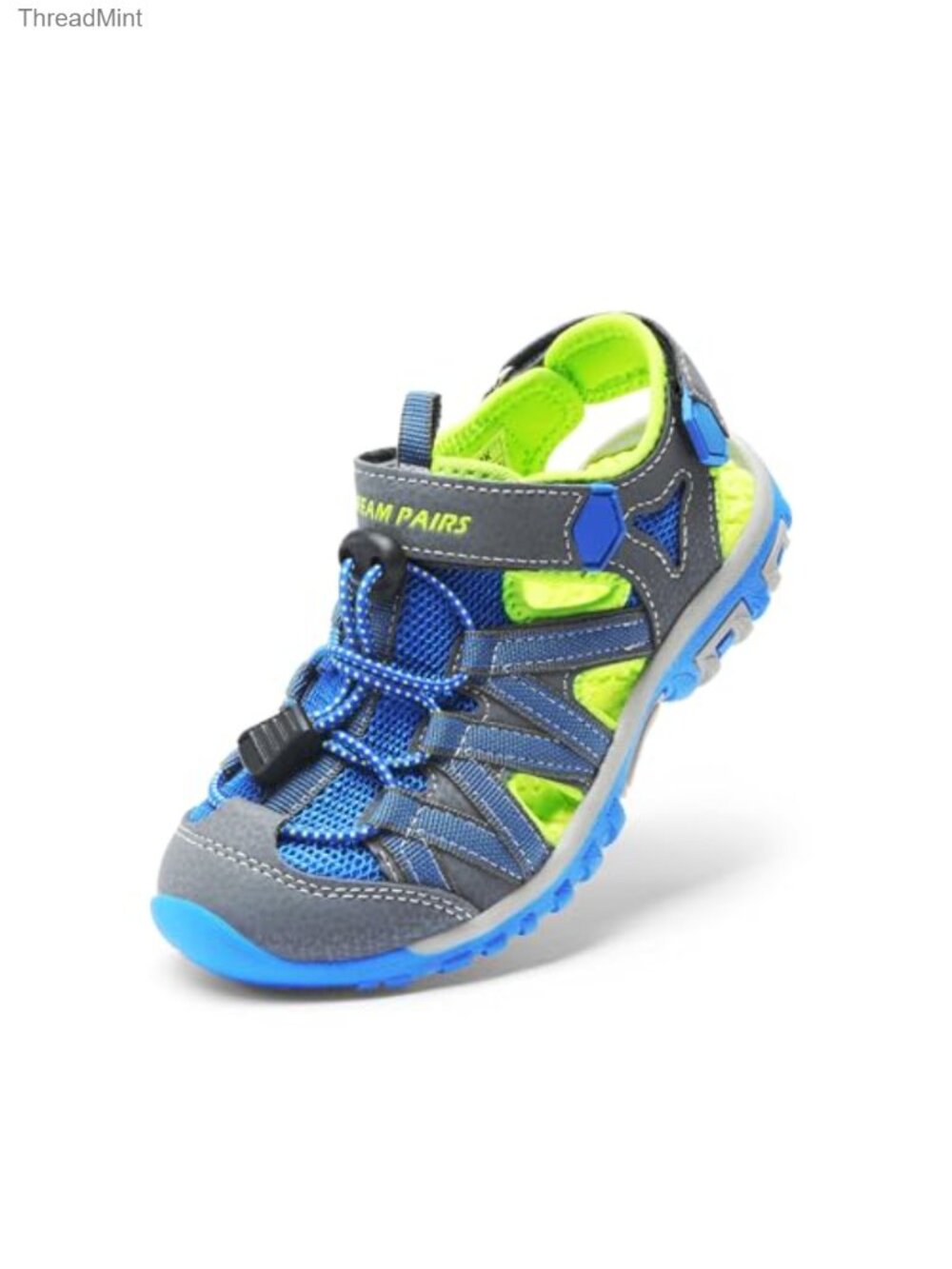Kids Athletic Sandals Hook-and-Loop Strap Quick-Dry Water Shoes